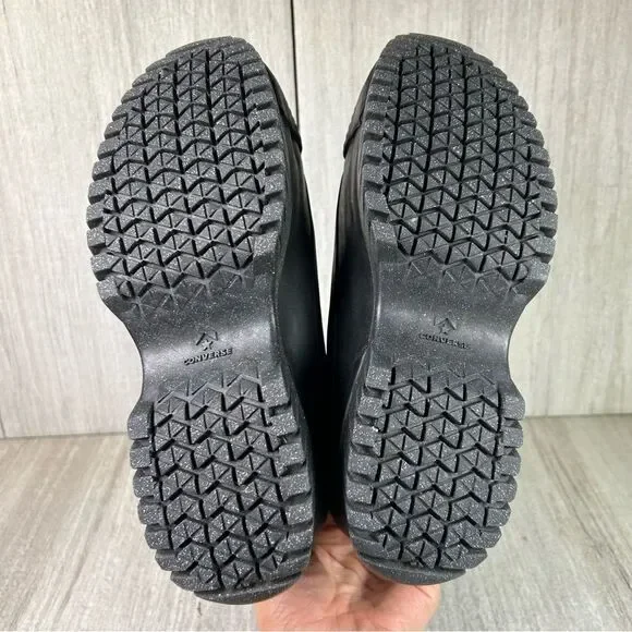 Converse Chuck 70 De Luxe Heel XXHi Lugged Black Combat Boot Womens Size 5.5 - Picture 7 of 8